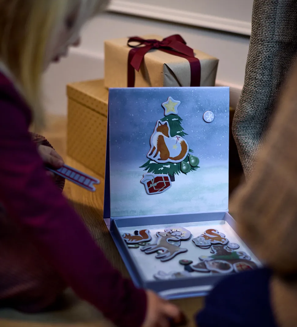 Filibabba Magnetisk Leg - Wonderful Winter - Skovens Dyr