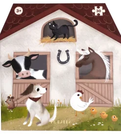 Filibabba Puslespil - 30 Brikker - Bondegården