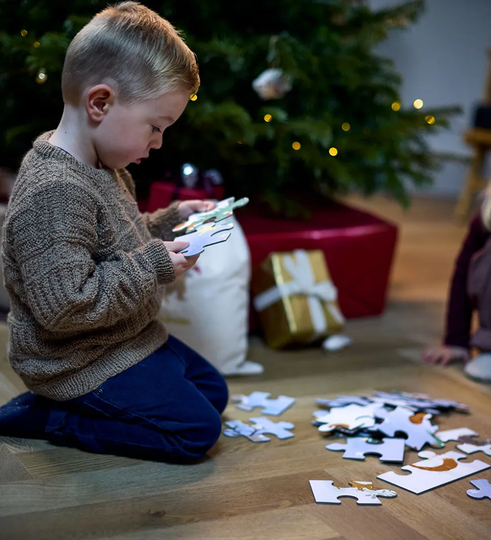 Filibabba Puslespil - 30 Brikker - Wonderful Winter - Skovens Dy