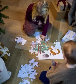 Filibabba Puslespil - 30 Brikker - Wonderful Winter - Skovens Dy