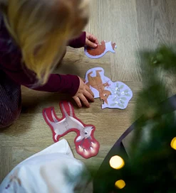 Filibabba Puslespil - Sæt m. 4 Puslespil - Wonderful Winter - Sk