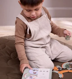 Filibabba Puslespil-sæt - Runde - 5x9 Brikker - Små Eventyrere