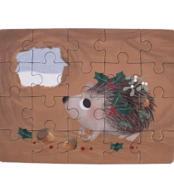 Filibabba Puslespil-Sæt - 4x20 Brikker - Wonderful Winterland