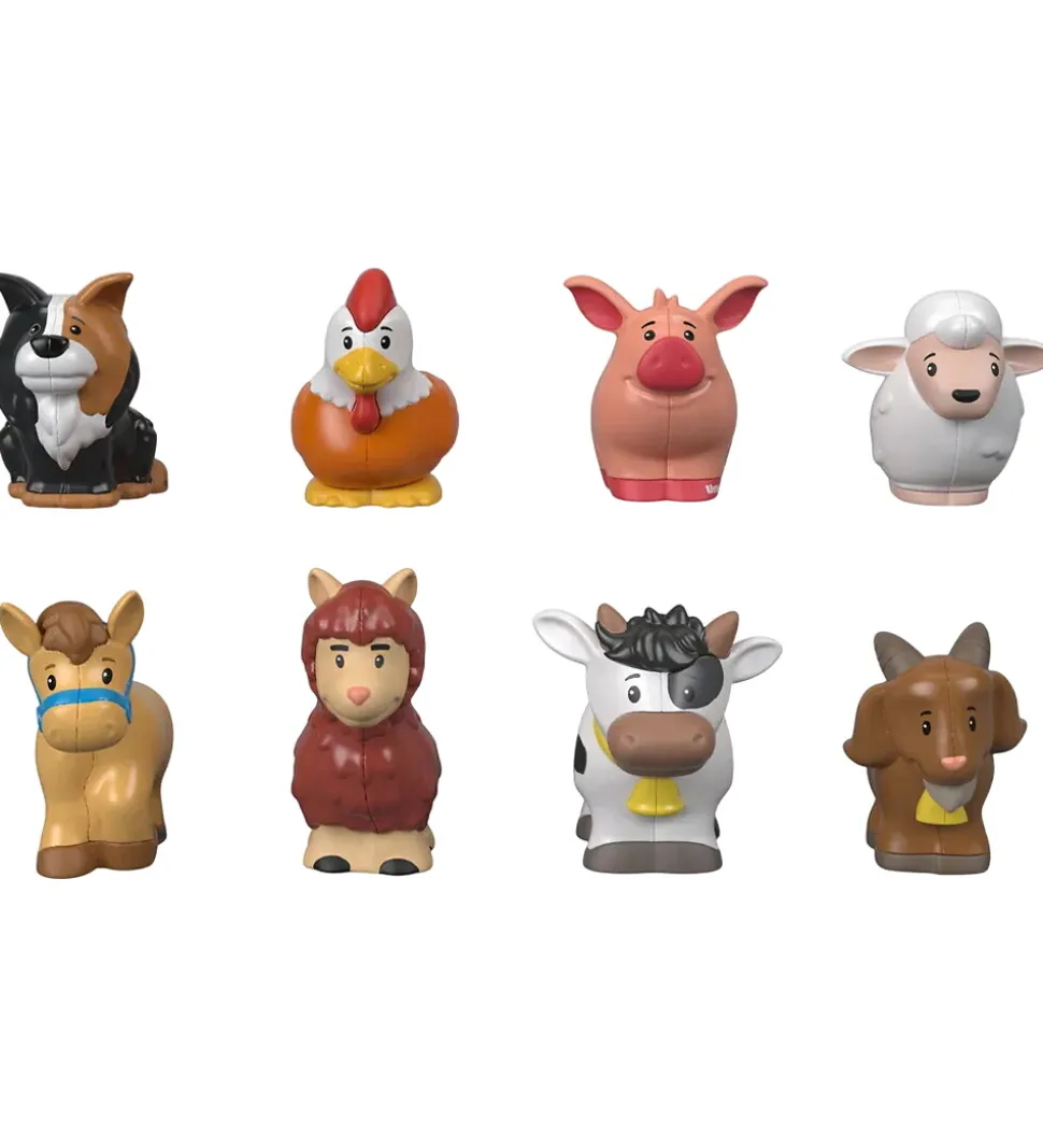 Fisher Price Figurer - 8 stk. - Little People Farm Animal Friend