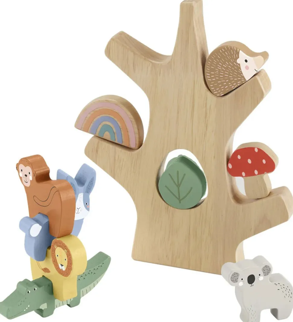 Fisher-Price Balancetræ - 10 Dele - Træ