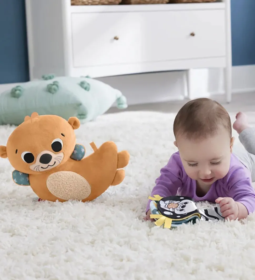 Fisher-Price Bamse - 22,8 cm - 2-In-1 Rockin' Tummy Time Otter
