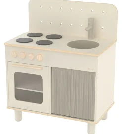 Flexa Play Legekøkken - Træ - Creme