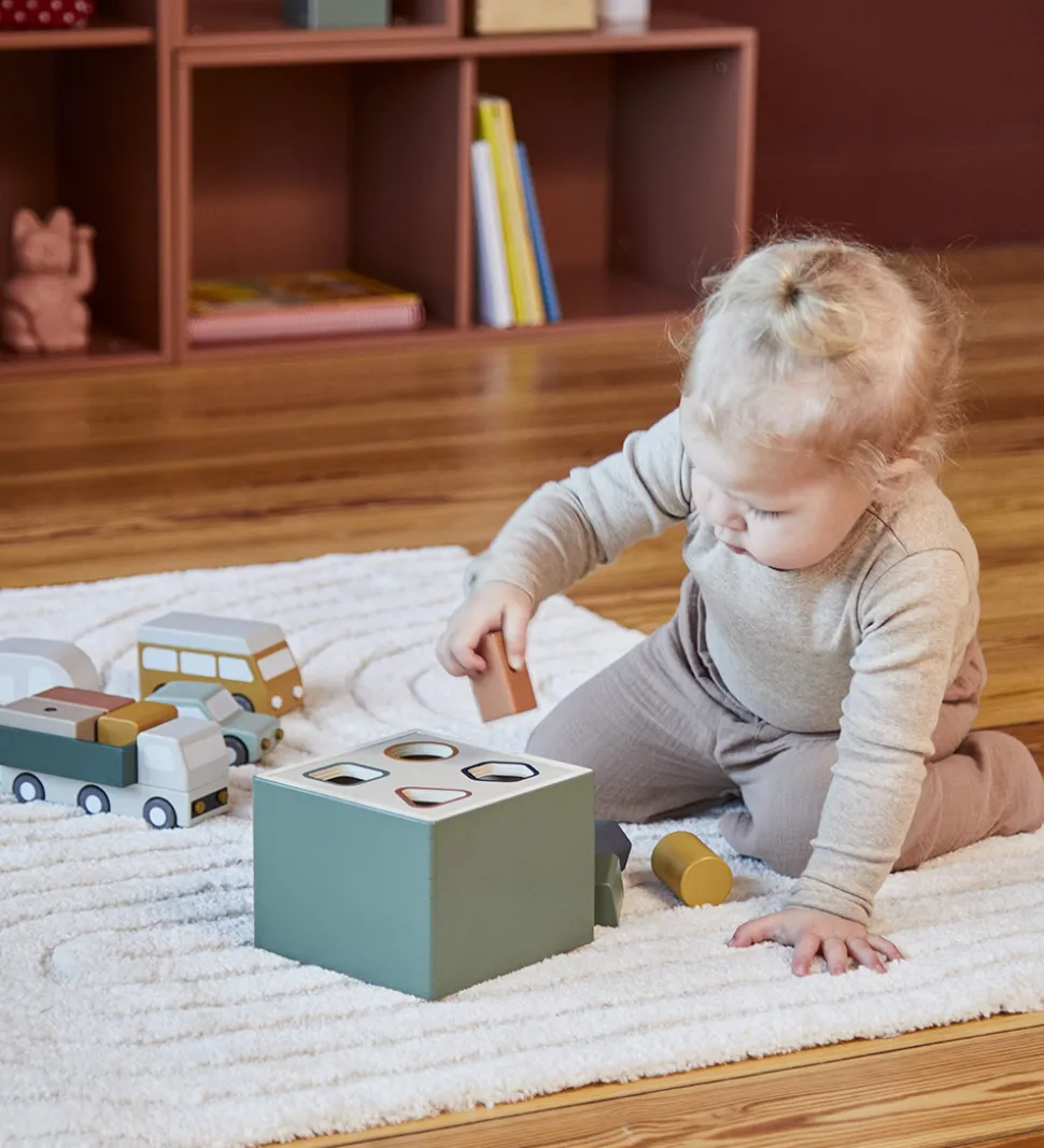 Flexa Puttekasse - Træ - Play - 10 Dele - Multi