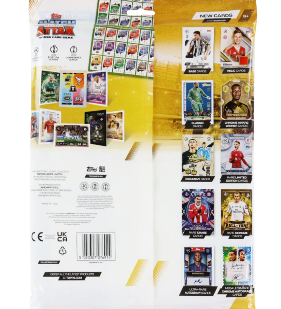 Fodboldkort - UCL/UEL/UECL 2025/26 - Starter Pack