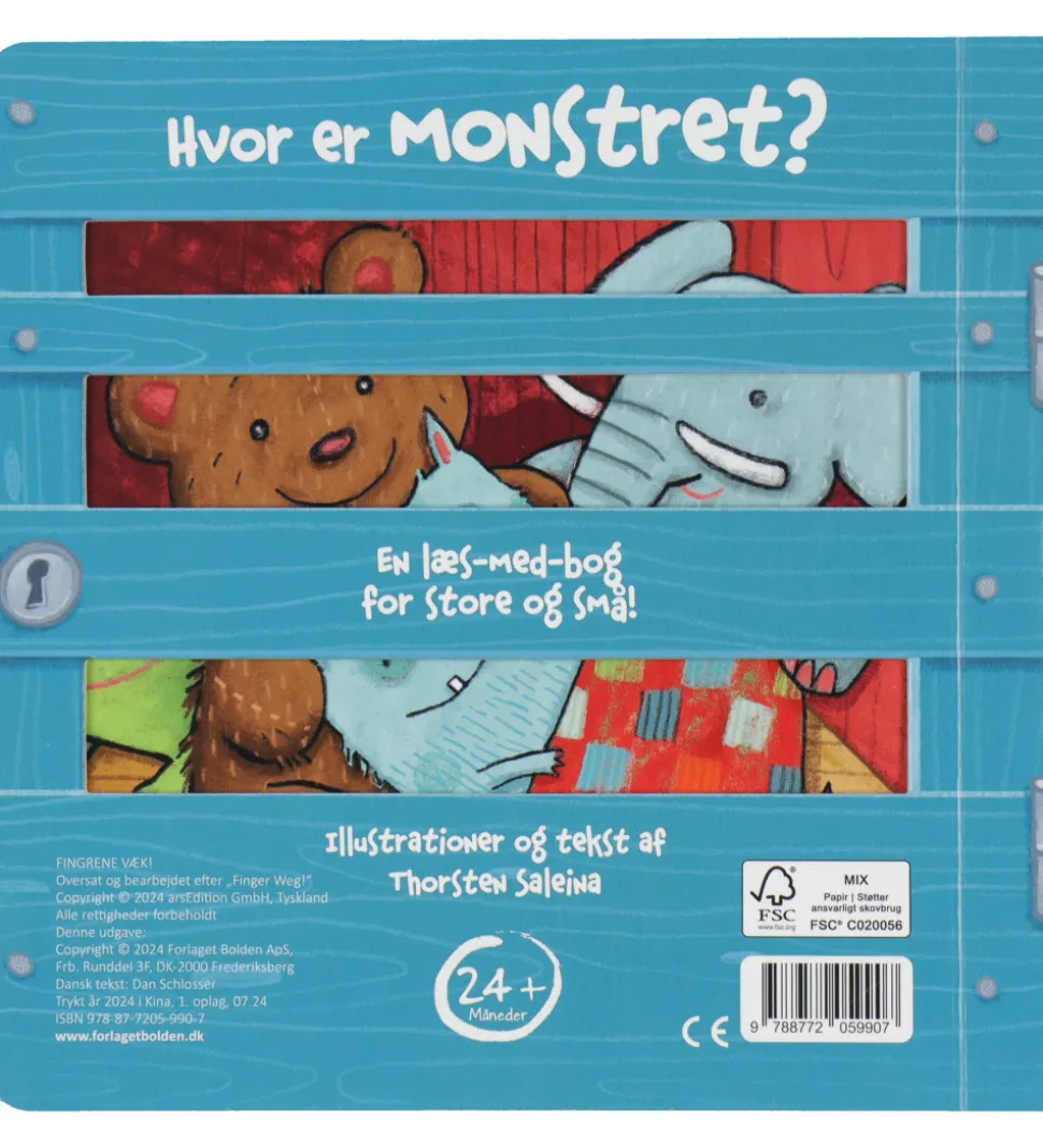 Forlaget Bolden Bog - Fingrene væk! Må ikke åbnes!