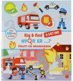 Forlaget Bolden Bog - Kig og find og sæt ind: Hvor er POLITI OG