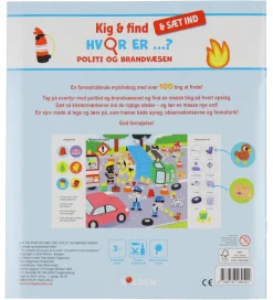 Forlaget Bolden Bog - Kig og find og sæt ind: Hvor er POLITI OG