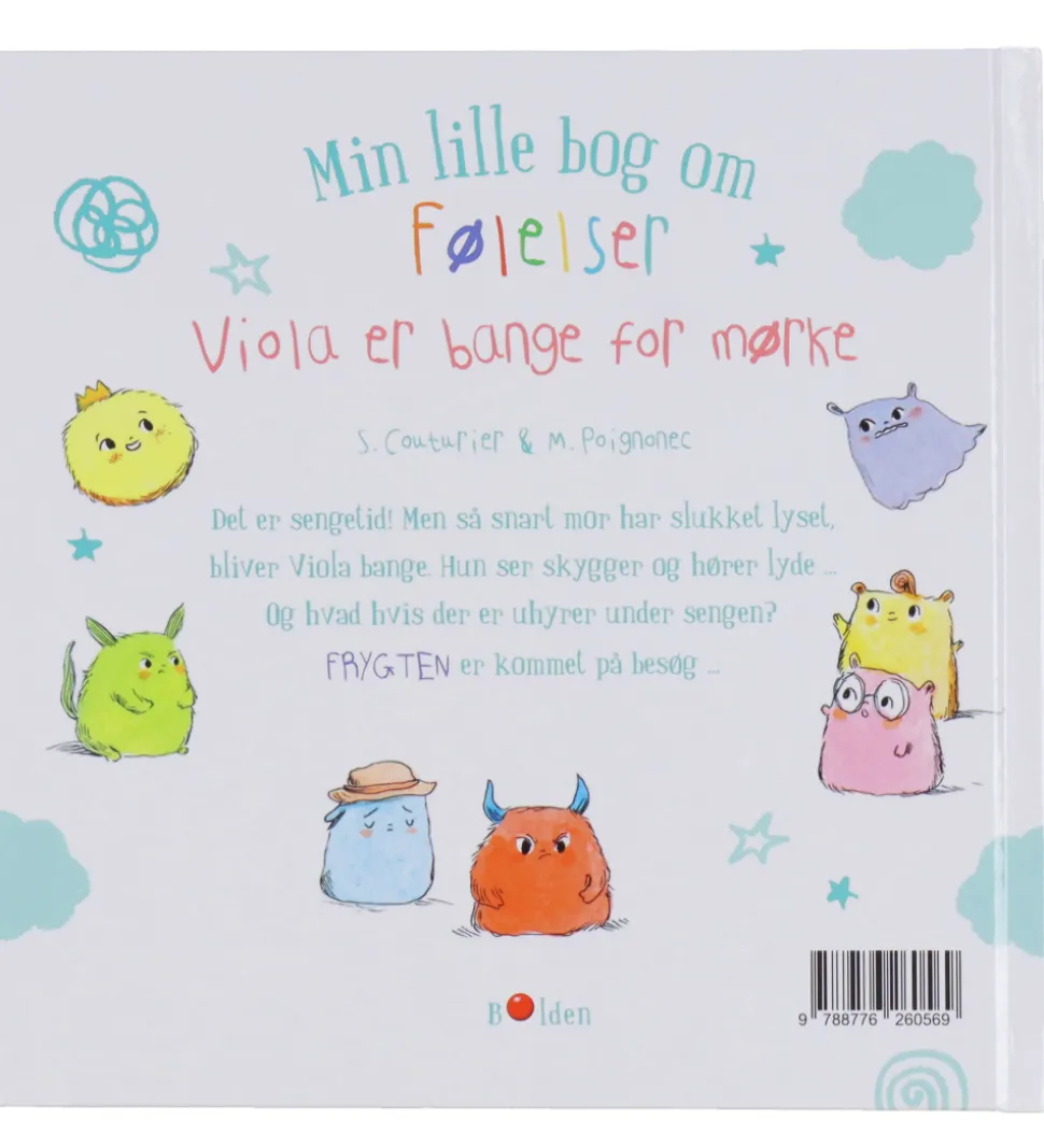 Forlaget Bolden Bog - Min lille bog om følelser: Viola er bange