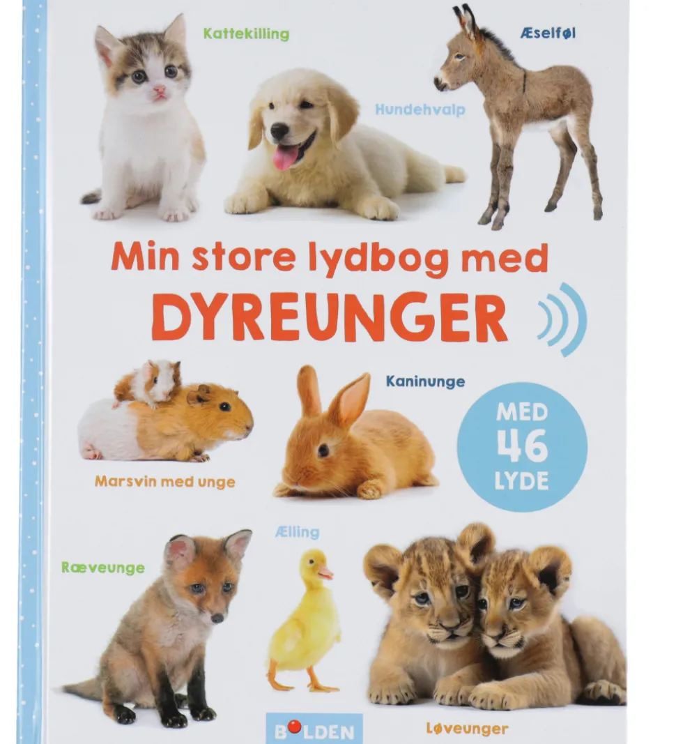 Forlaget Bolden Bog m. Lyd - Min Store Lydbog m. Dyreunger