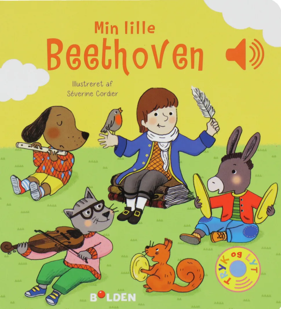 Forlaget Bolden Bog m. Lyd - Min Lille Bog med Beethoven