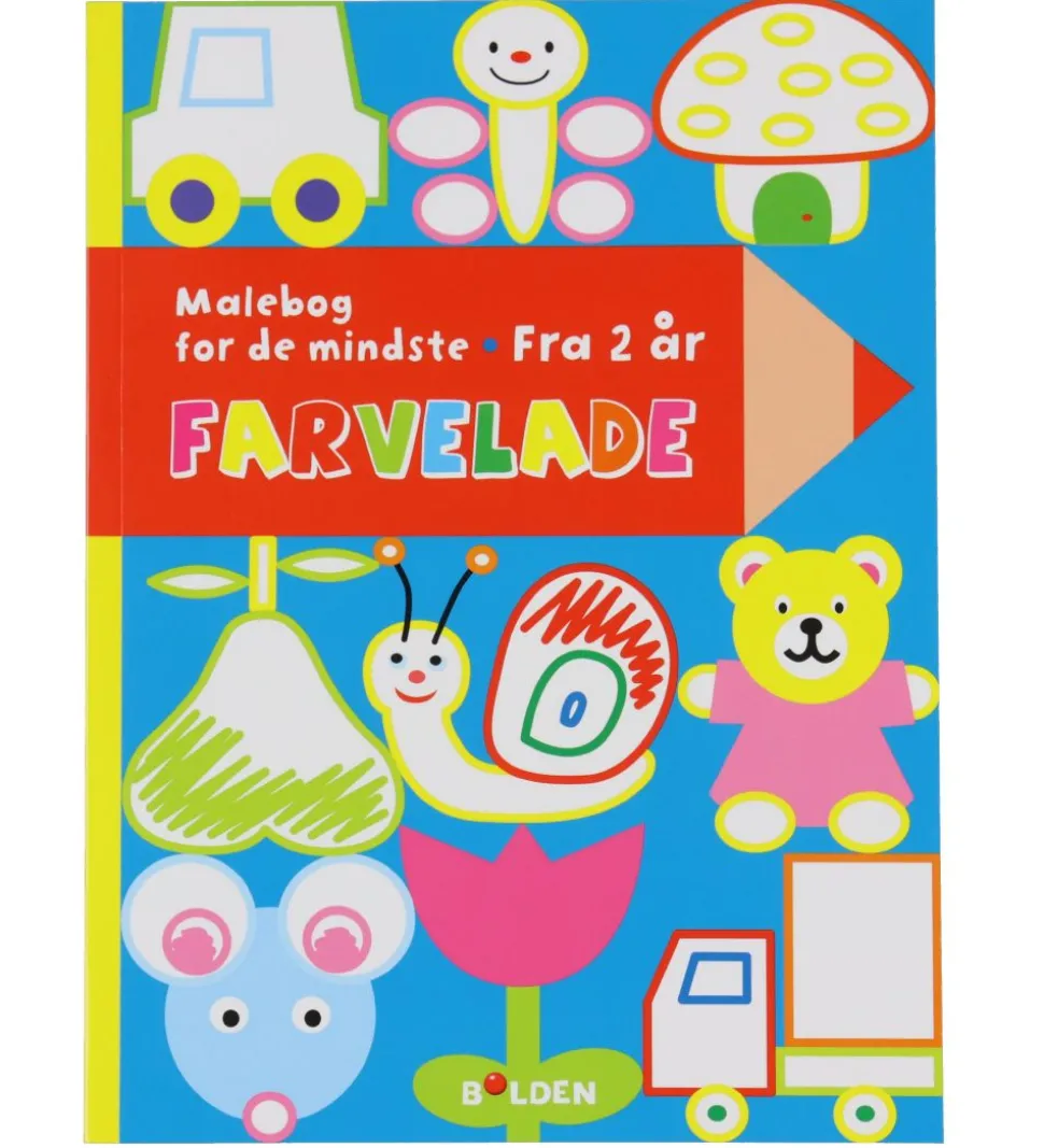 Forlaget Bolden Malebog - Farvelade - For De Mindste - Dansk