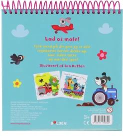 Forlaget Bolden Malebog - Magisk Malebog For De Mindste - Køretø