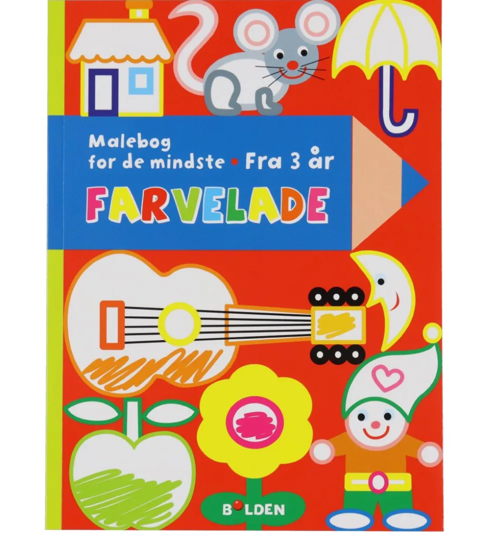 Forlaget Bolden Malebog - Farvelade - For De Mindste - Dansk