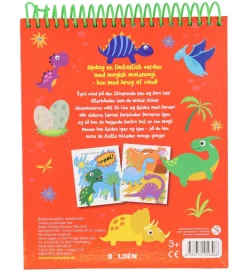 Forlaget Bolden Malebog - Magisk Malebog: Dinosaurer - Dansk