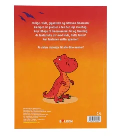 Forlaget Bolden Malebog - Dinosaurer