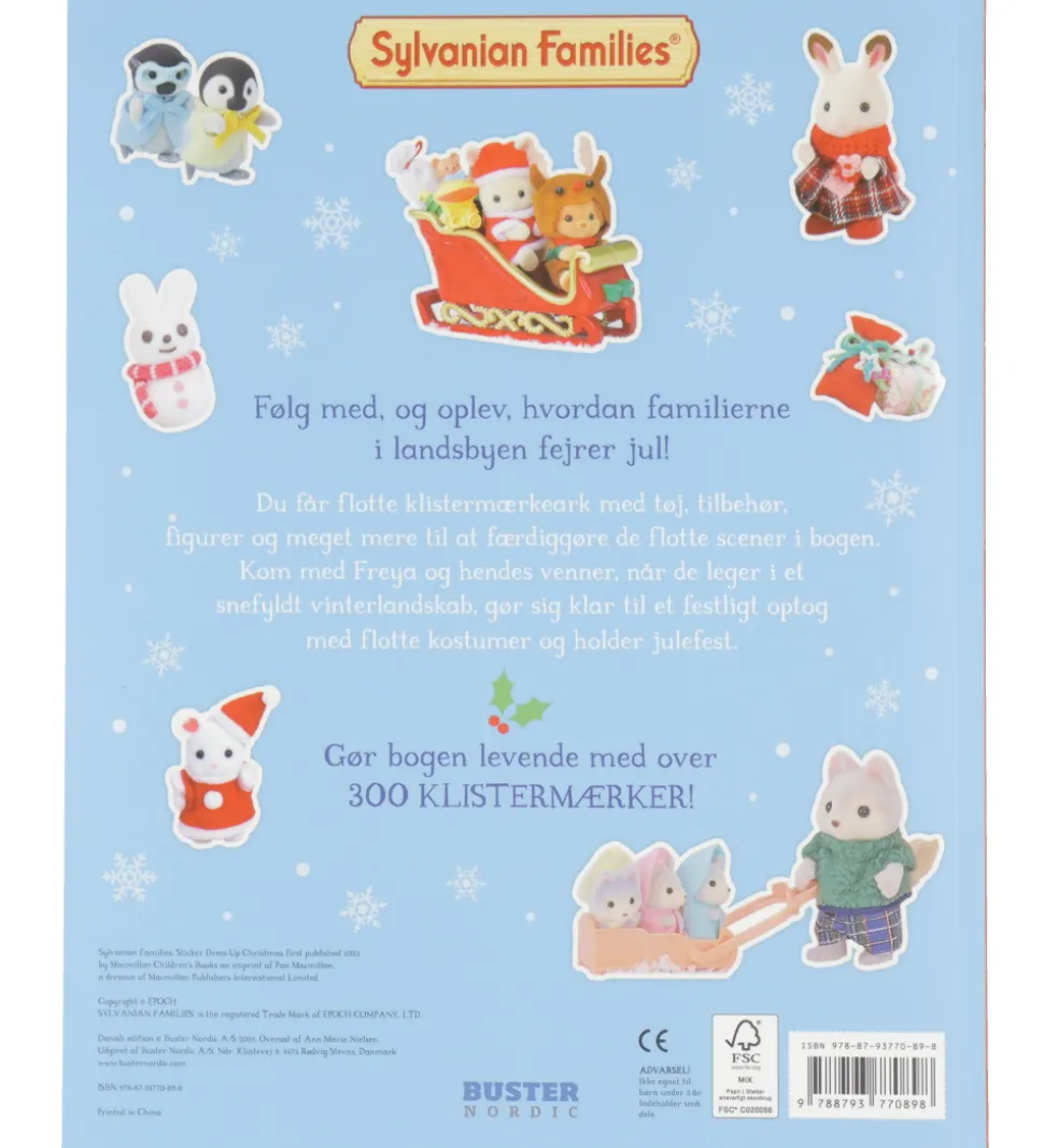 Forlaget Buster Nordic Klistermærkebog - Sylvanian Families - Vi