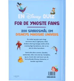 Forlaget Carlsen Aktivitestbog - Min første Disney-quiz