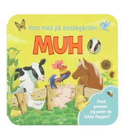 Forlaget Carlsen Billedbog m. Flapper - Kom Med På Bondegården -