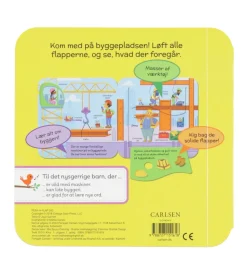 Forlaget Carlsen Billedbog m. Flapper - Kom Med På Byggepladsen