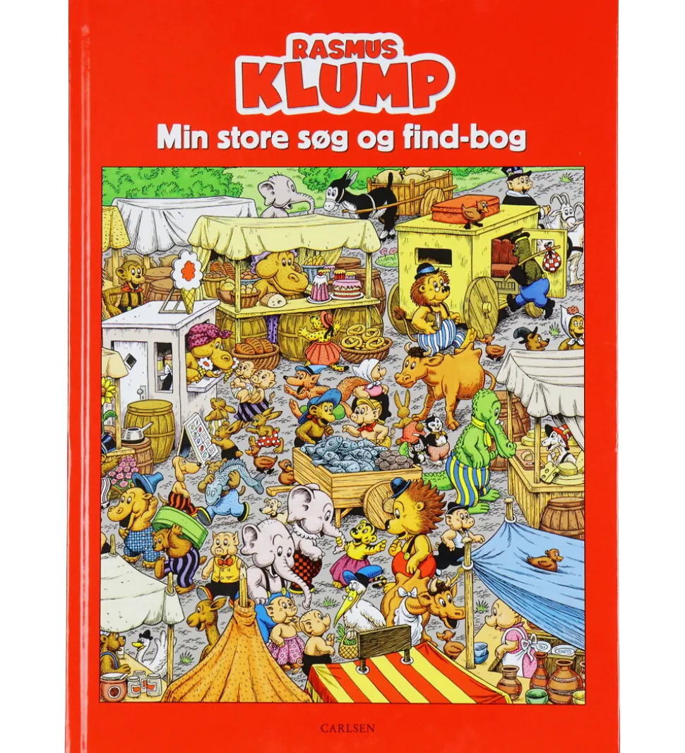 Forlaget Carlsen Bog - Rasmus klump - Min Store Søg Og Find-bog
