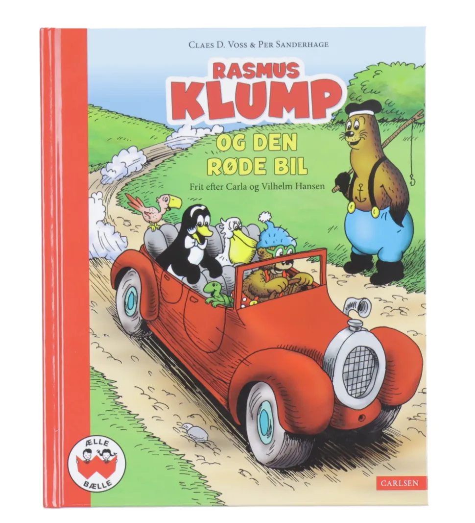 Forlaget Carlsen Bog - Rasmus Klump Og Den Røde Bil - Dansk