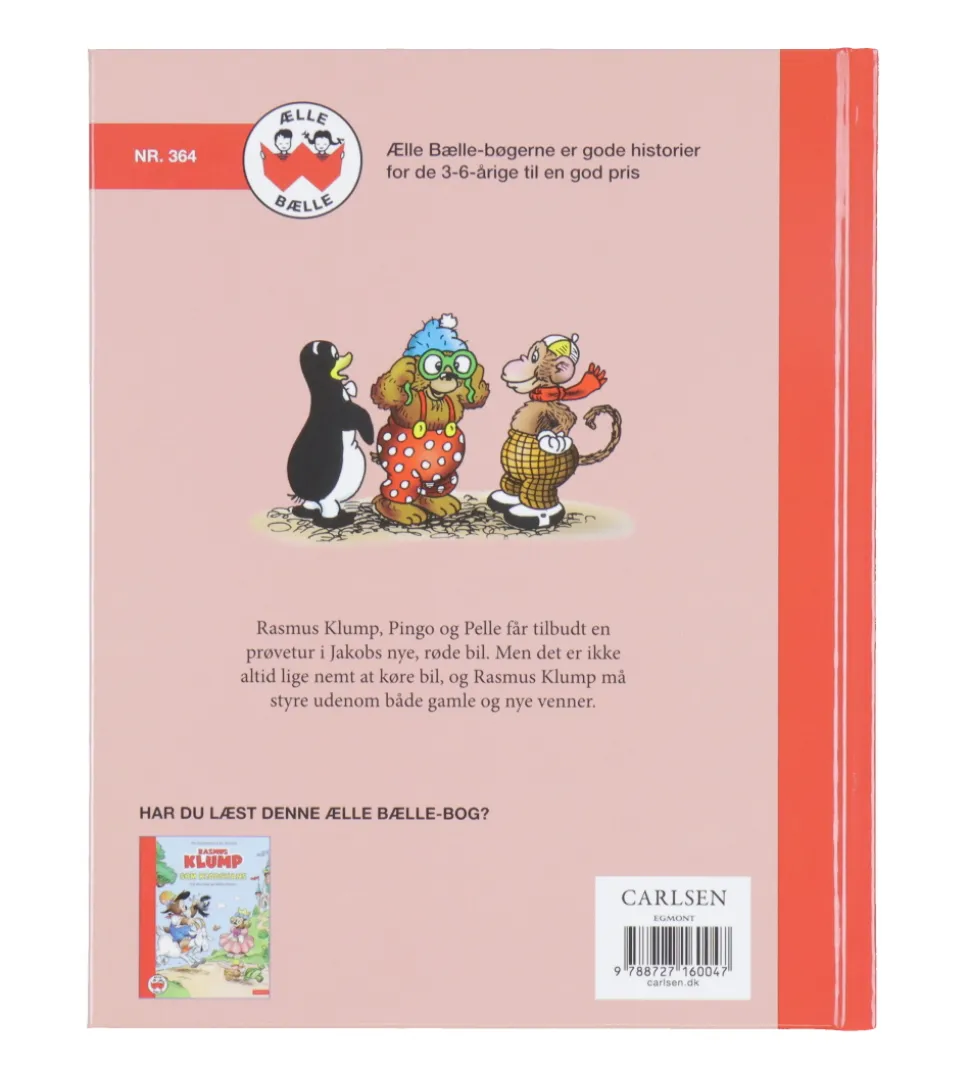 Forlaget Carlsen Bog - Rasmus Klump Og Den Røde Bil - Dansk