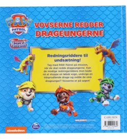 Forlaget Carlsen Bog - Vovserne Redder Drageungerne - Paw Patrol