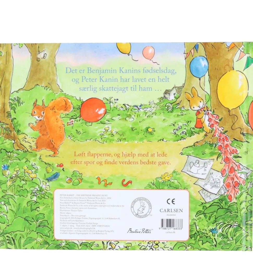 Forlaget Carlsen Bog m. Flapper - Peter Kanin - Den Store Gaveja