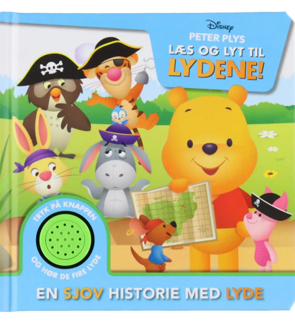 Forlaget Carlsen Bog m. Lyd - Peter Plys - Læs Og Lyt Til Lydene