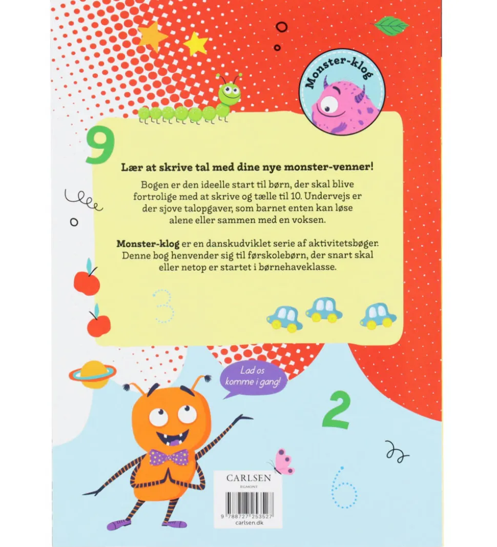 Forlaget Carlsen Opgavebog - Lær At Skrive Tal