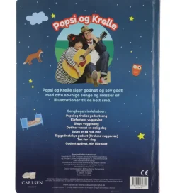 Forlaget Carlsen Sangbog - Popsi og Krelles Godnatsange - Dansk