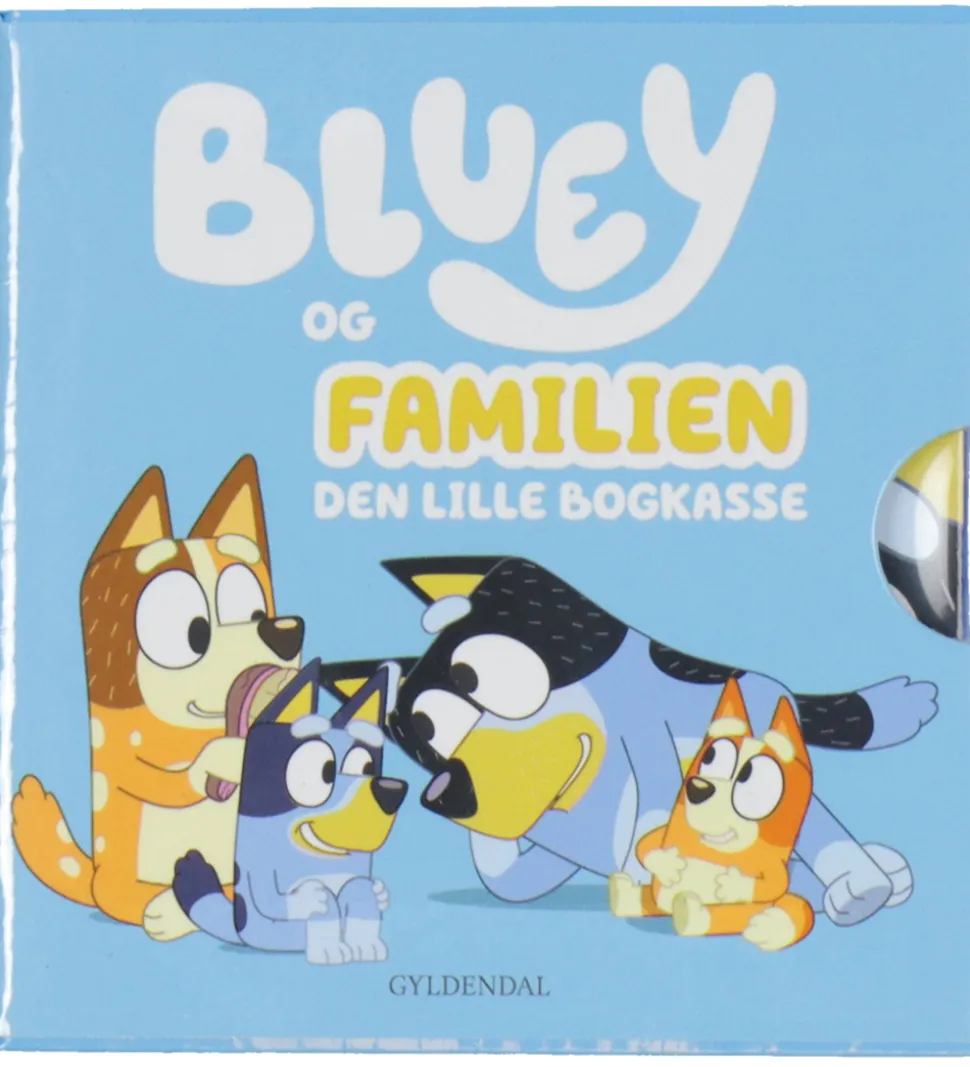 Forlaget Gyldendal Bog - Bluey Og Familien - 4-Pak - Den Lille B