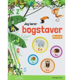 Forlaget Tukan Aktivitetsbog - Jeg Lærer Bogstaver - Dansk