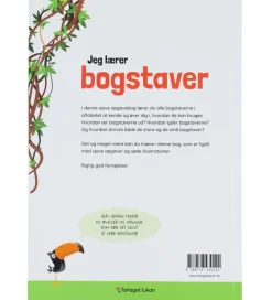 Forlaget Tukan Aktivitetsbog - Jeg Lærer Bogstaver - Dansk