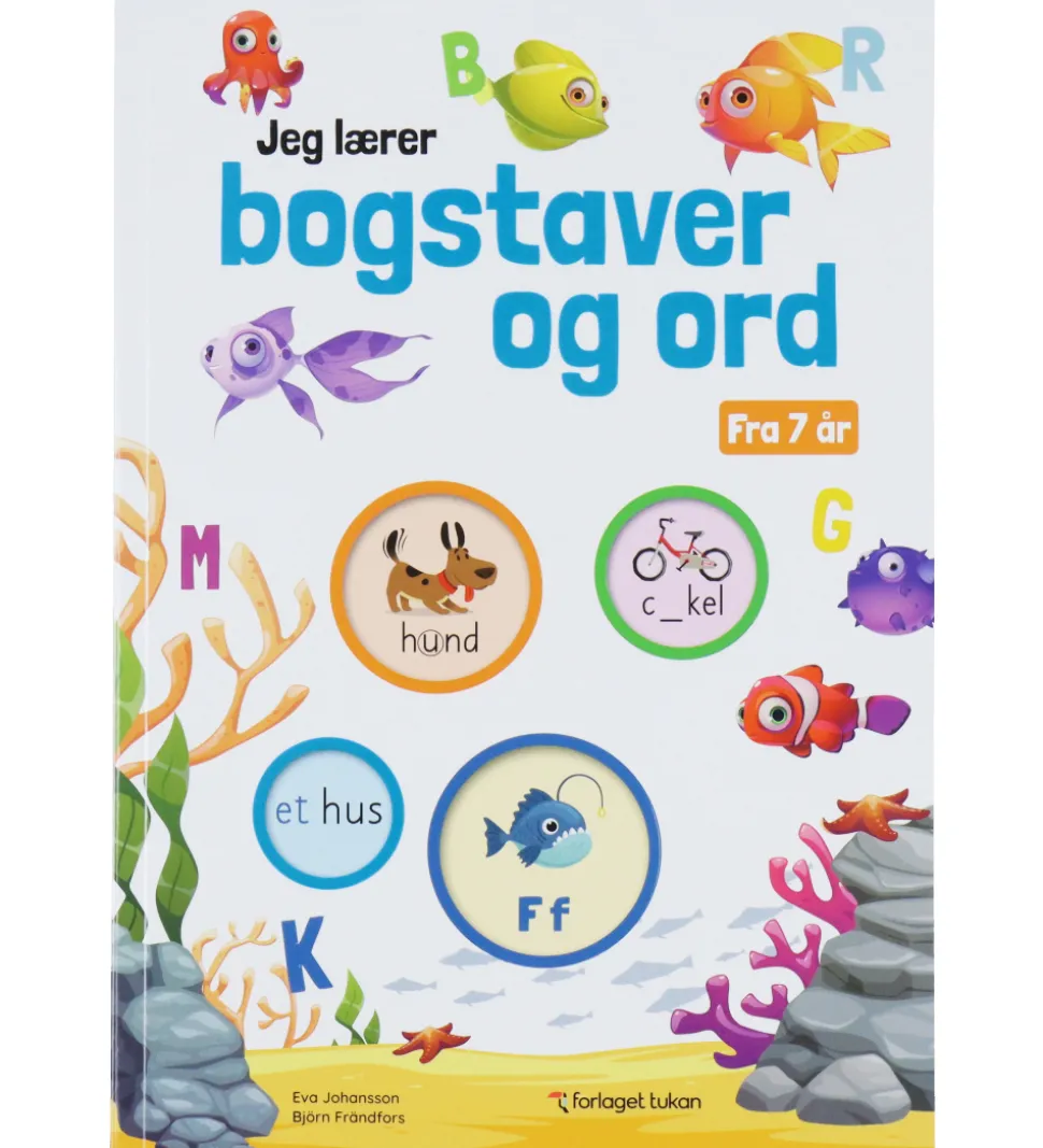 Forlaget Tukan Aktivitetsbog - Jeg Lærer Bogstaver Og Ord - Dans