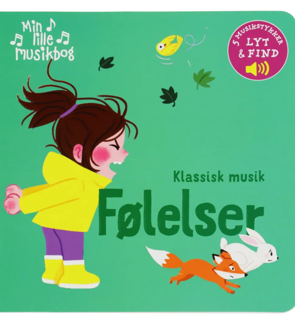 Forlaget Tukan Bog - Min Lille Musikbog - Følelser - DA