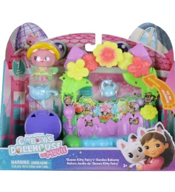 Gabby's Dollhouse Legesæt - 7 Dele - Balcony Set - Queen Kitty F