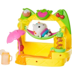 Gabby's Dollhouse Sæt - 8 Dele - Balcony Set - Cakey