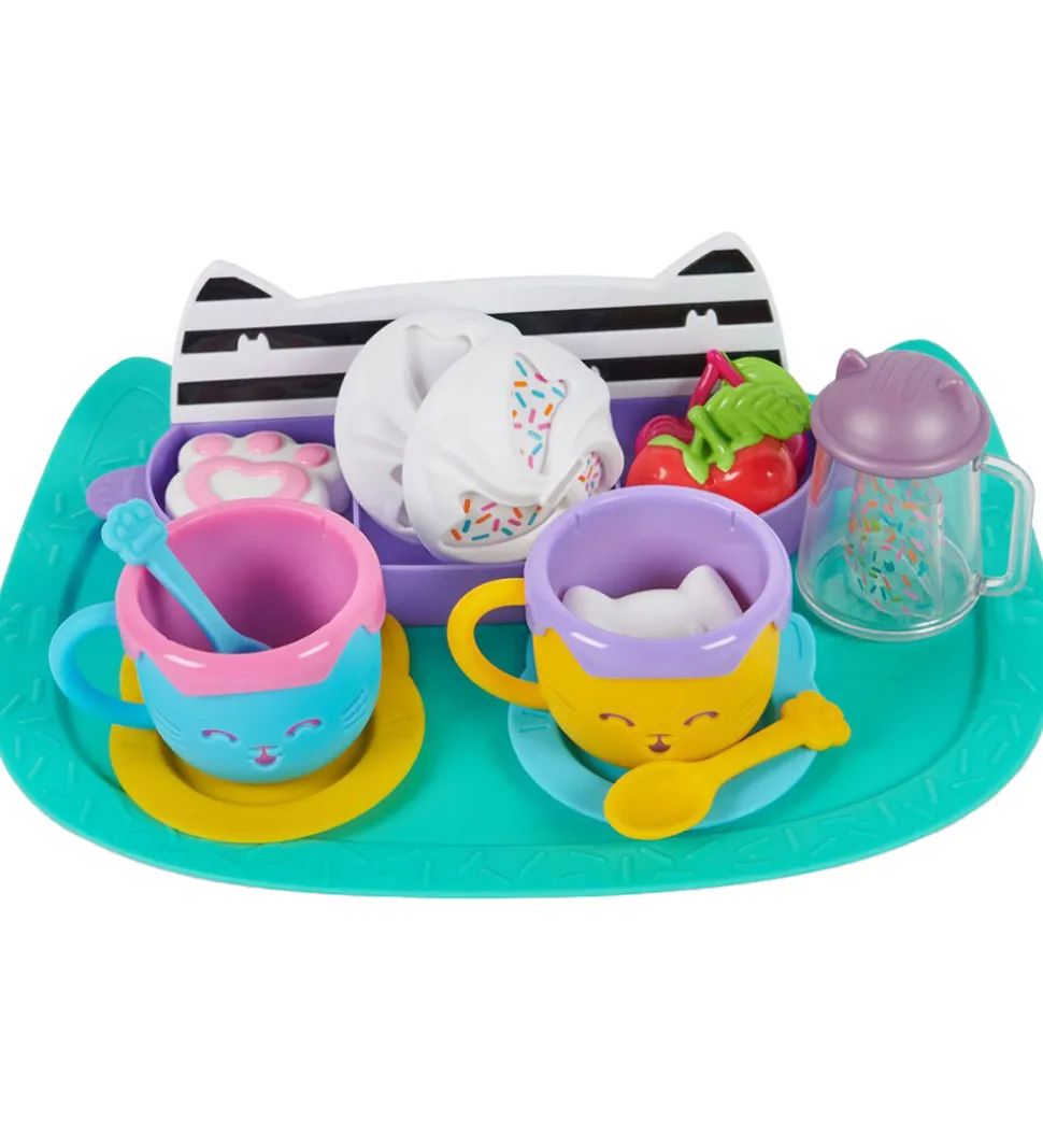 Gabby's Dollhouse Sæt - 15 Dele - Sprinkle Party Sweet Treat Set