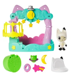 Gabby's Dollhouse Sæt - 8 Dele - Balcony Set - Pandy