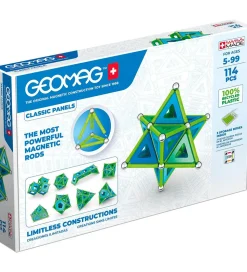 Geomag Magnetsæt - Classic Panels Recycled - 114 Dele