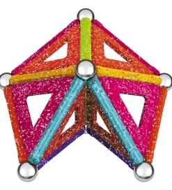 Geomag Magnetsæt - Glitter Panels Recycled - 35 Dele