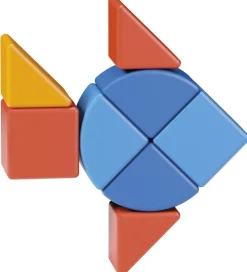 Geomag Magnetsæt - Magicube Shapes Animal Recycled - 9 Dele