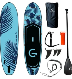 GoRunner Supboard - 320x84 cm - Flower - Blå