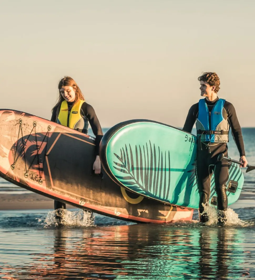 GoRunner Supboard - 320x84 cm - Flower - Blå